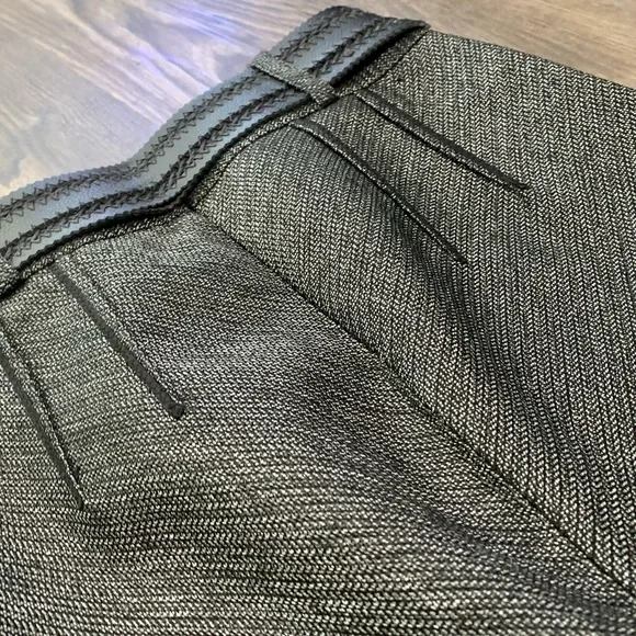 Zara Pencil Knee Length Skirt with Belt - Picture 6 of 9